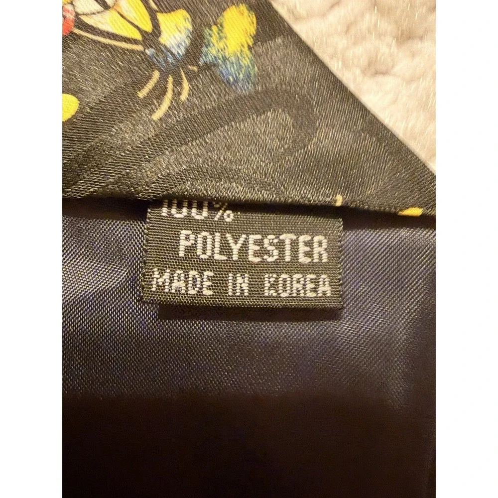 Disney Goofy Men's Black Necktie Tie